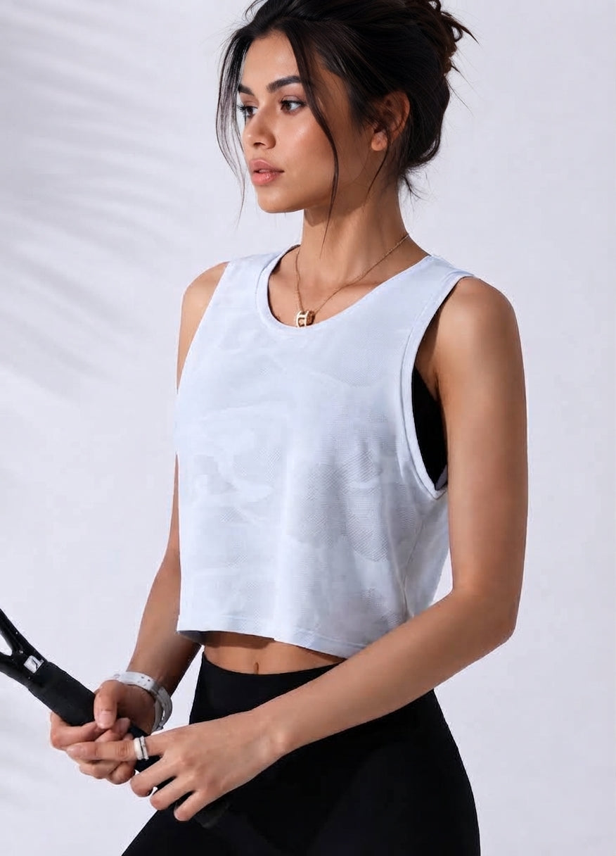 Lunelle Cropped Tank Top