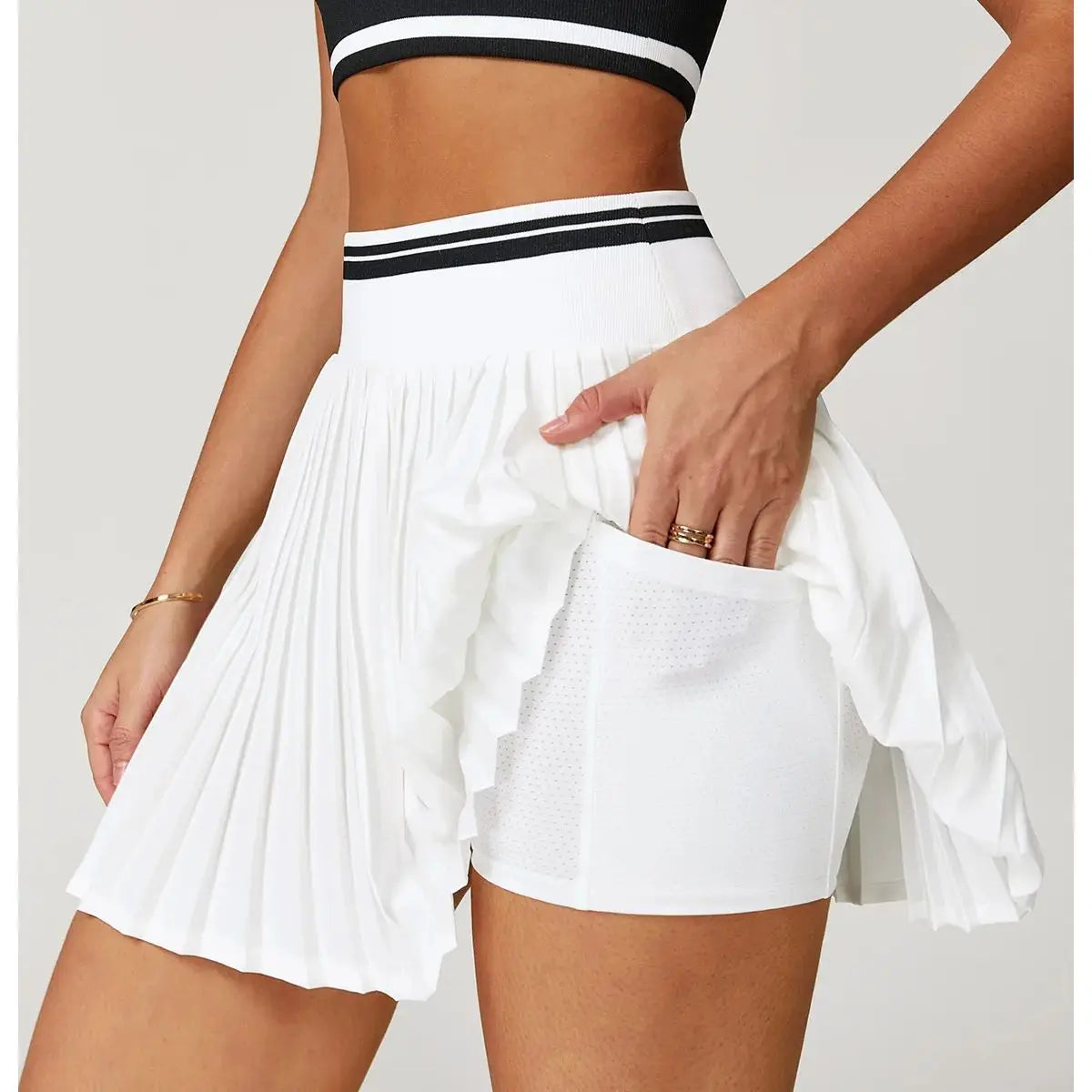 Eleni High-Waist Skort