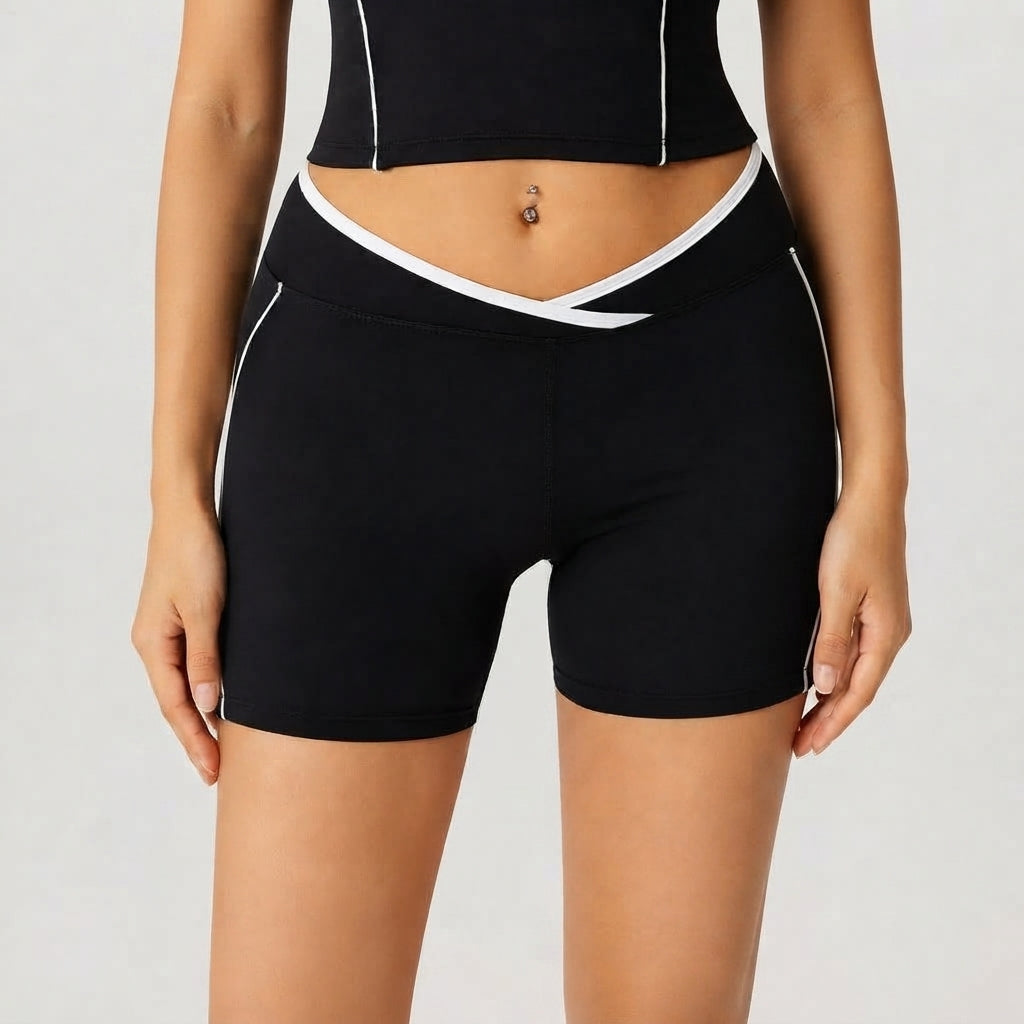 Rhiannon High-Waist Shorts